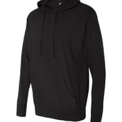Side view of Lightweight Hooded Pullover T-Shirt