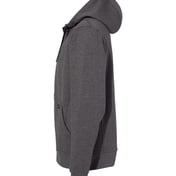 Side view of Bateman Bonded Power Fleece 2.0 Full-Zip Jacket