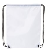Back view of Value Drawstring Backpack