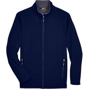 Front view of Tall Cruise Two-Layer Fleece Bonded Soft Shell Jacket
