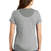 Back view of Ladies Core Cotton Scoop Neck Tee
