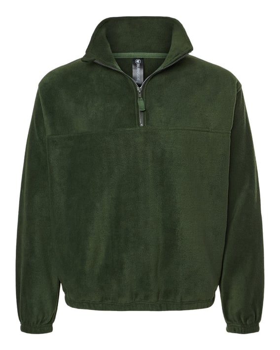 Front view of Polar Fleece Quarter-Zip Pullover