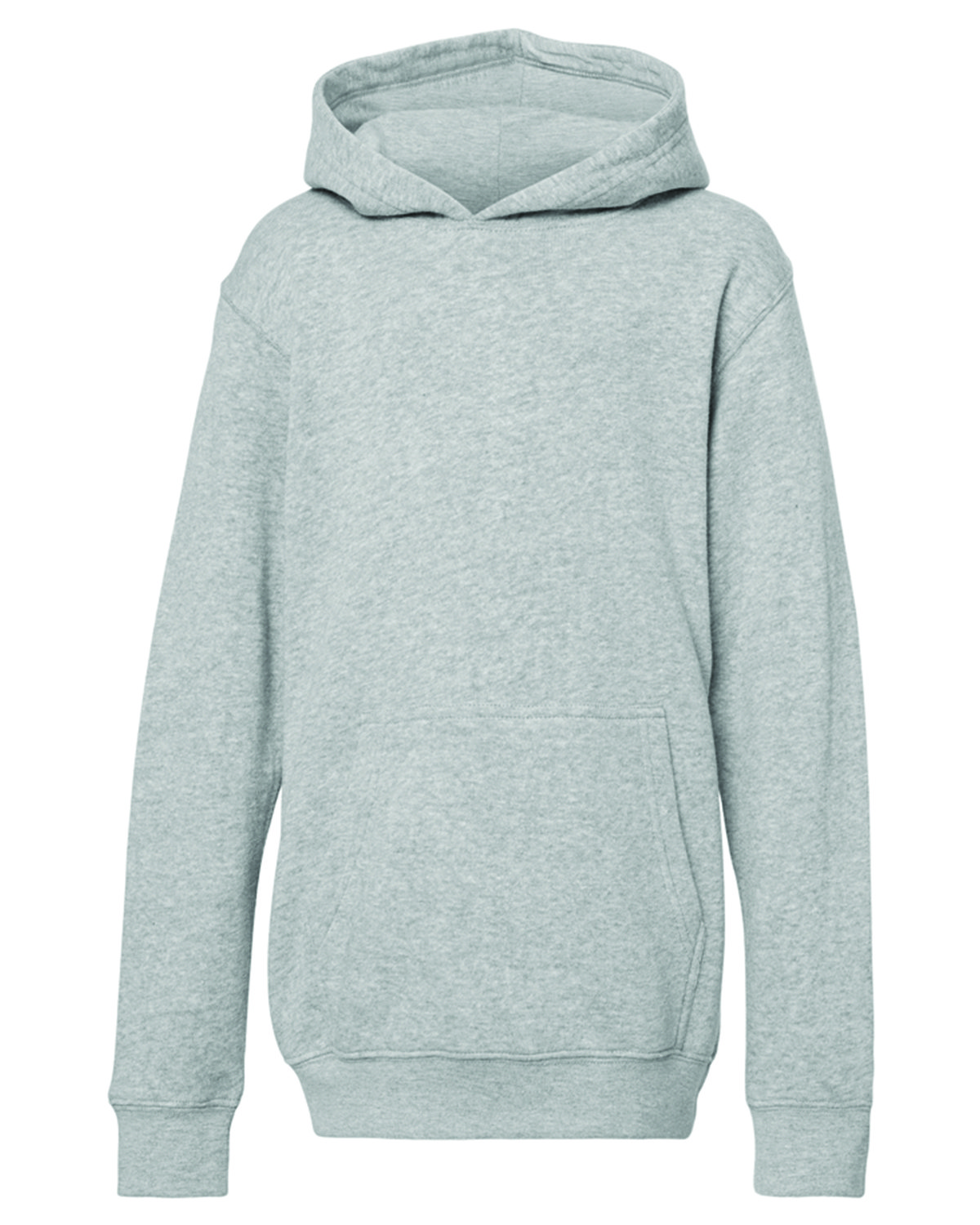 Front view of Youth Triblend Pullover Hooded Sweatshirt