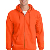 Front view of Essential Fleece Full-Zip Hooded Sweatshirt