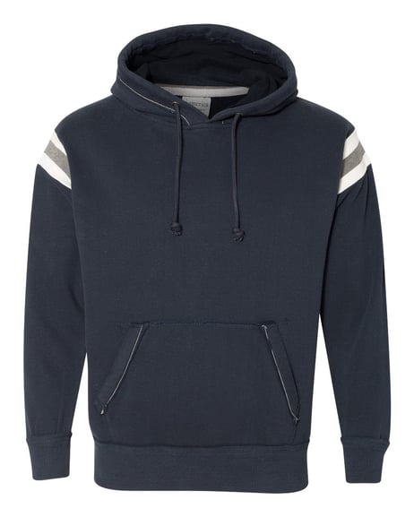 Front view of Vintage Athletic Hooded Sweatshirt