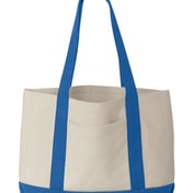 Front view of Leeward Boater Tote