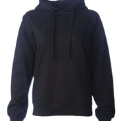 Front view of Women’s Midweight Hooded Sweatshirt