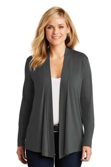 Front view of Women's Concept Open Cardigan