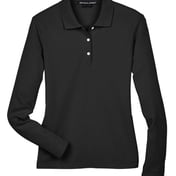 Front view of Women’s Pima Piquéé Long Sleeve Polo