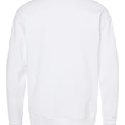 Back view of Fleece Crewneck Sweatshirt