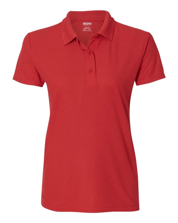 Front view of Performance® Women’s Double Piquéé Polo