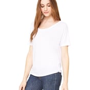Side view of Ladies’ Slouchy T-Shirt