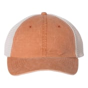 Front view of Pigment-Dyed Trucker Cap