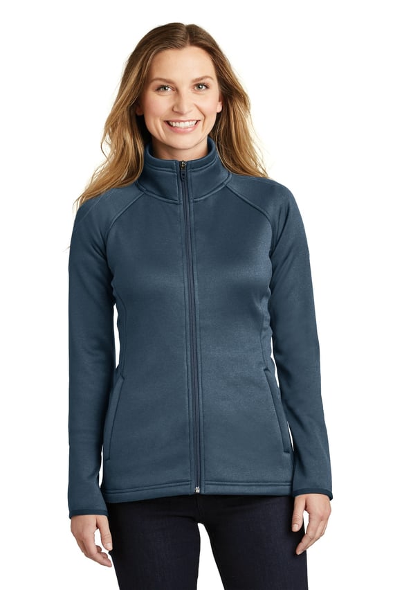 Front view of Ladies Canyon Flats Stretch Fleece Jacket