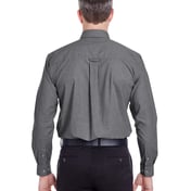 Back view of Men’s Wrinkle-Resistant End-on-End