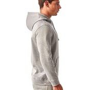 Side view of Spun Dyed Hooded Sweatshirt