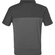 Back view of Spyre Flex Colorblock Polo