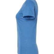 Side view of Women’s Premium Cotton Blend T-Shirt