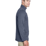 Side view of Men’s Cool & Dry Heathered Performance Quarter-Zip