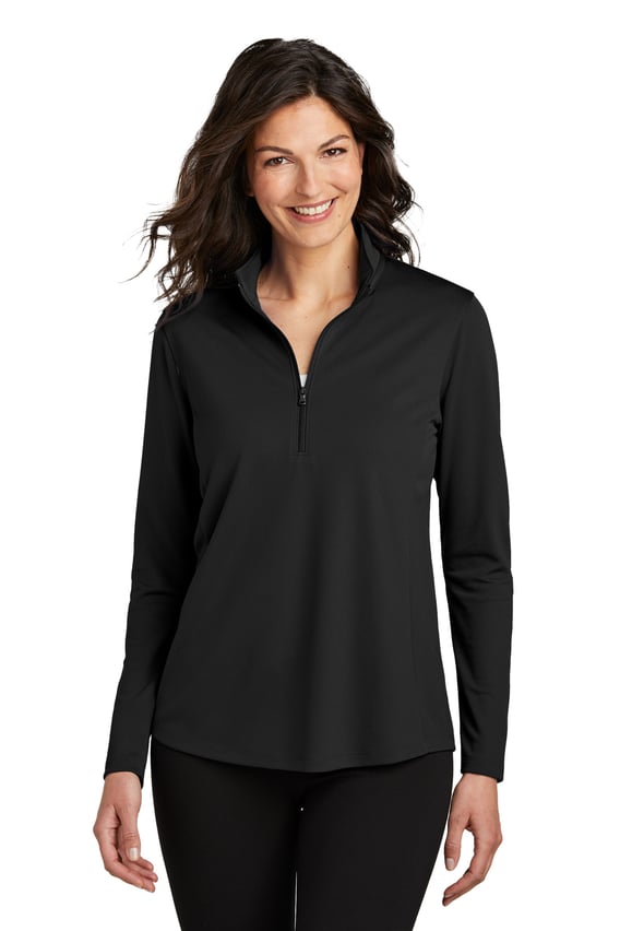 Front view of Women’s Dry Zone&reg; UV Micro-Mesh 1/4-Zip