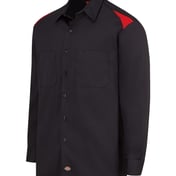 Side view of Long Sleeve Performance Team Shirt