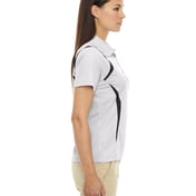 Side view of Ladies’ Eperformance Venture Snag Protection Polo