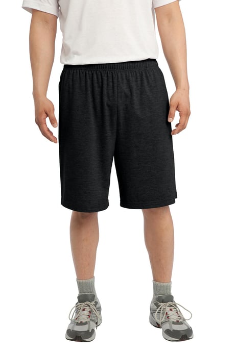 Frontview ofJersey Knit Short With Pockets
