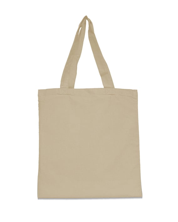 Front view of Amy Recycled Cotton Canvas Tote