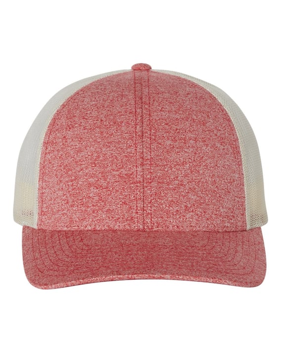 Front view of Low Pro Heather Trucker Cap