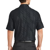 Back view of Dri-FIT Embossed Polo