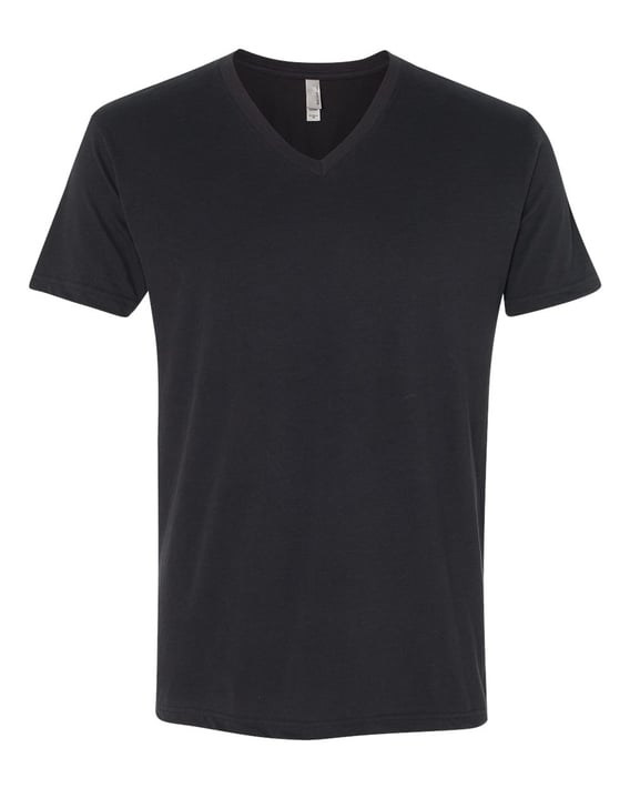 Front view of Sueded V-Neck T-Shirt