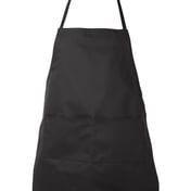 Front view of Two-Pocket Butcher Apron