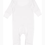 Back view of Infant Baby Rib Coverall