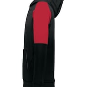Side view of Youth Blue Chip Hooded Sweatshirt