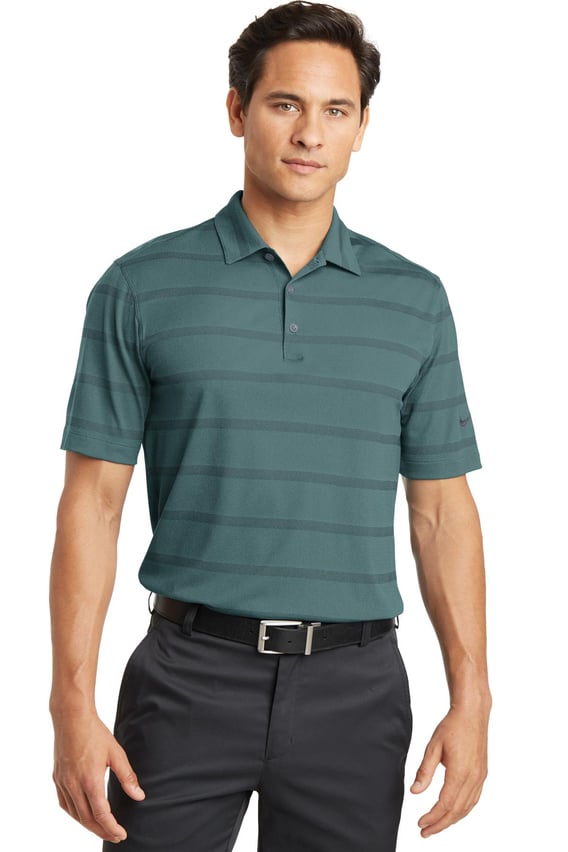 Front view of Dri-FIT Fade Stripe Polo