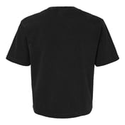 Back view of Women’s Heavyweight Boxy T-Shirt