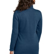 Back view of Women’s Arc Sweater Fleece Long Jacket