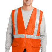 Front view of ANSI 107 Class 2 Mesh Back Safety Vest