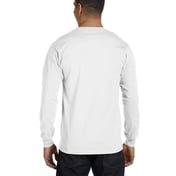 Back view of Adult 50/50 Long-Sleeve T-Shirt