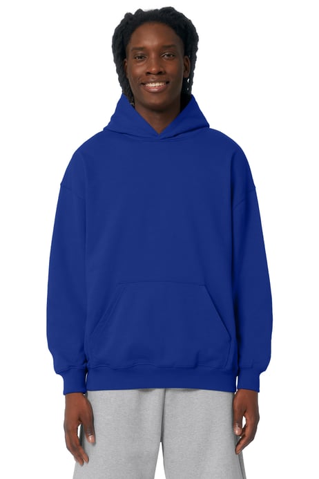 Front view of Unisex Cooper Dry Hooded Sweatshirt