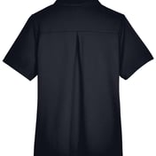Back view of Women’s CrownLux Performance® Range Flex Polo