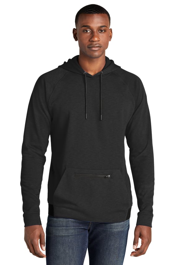 Front view of PosiCharge&reg; Strive Hooded Pullover
