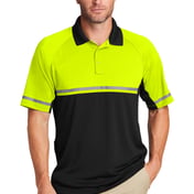 Front view of Select Lightweight Snag-Proof Enhanced Visibility Polo