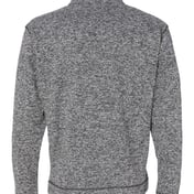 Back view of Cosmic Fleece Quarter-Zip Sweatshirt