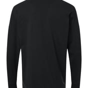 Back view of Super Heavyweight Long Sleeve Pocket Tee