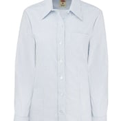 Front view of Women’s Oxford Long Sleeve Shirt