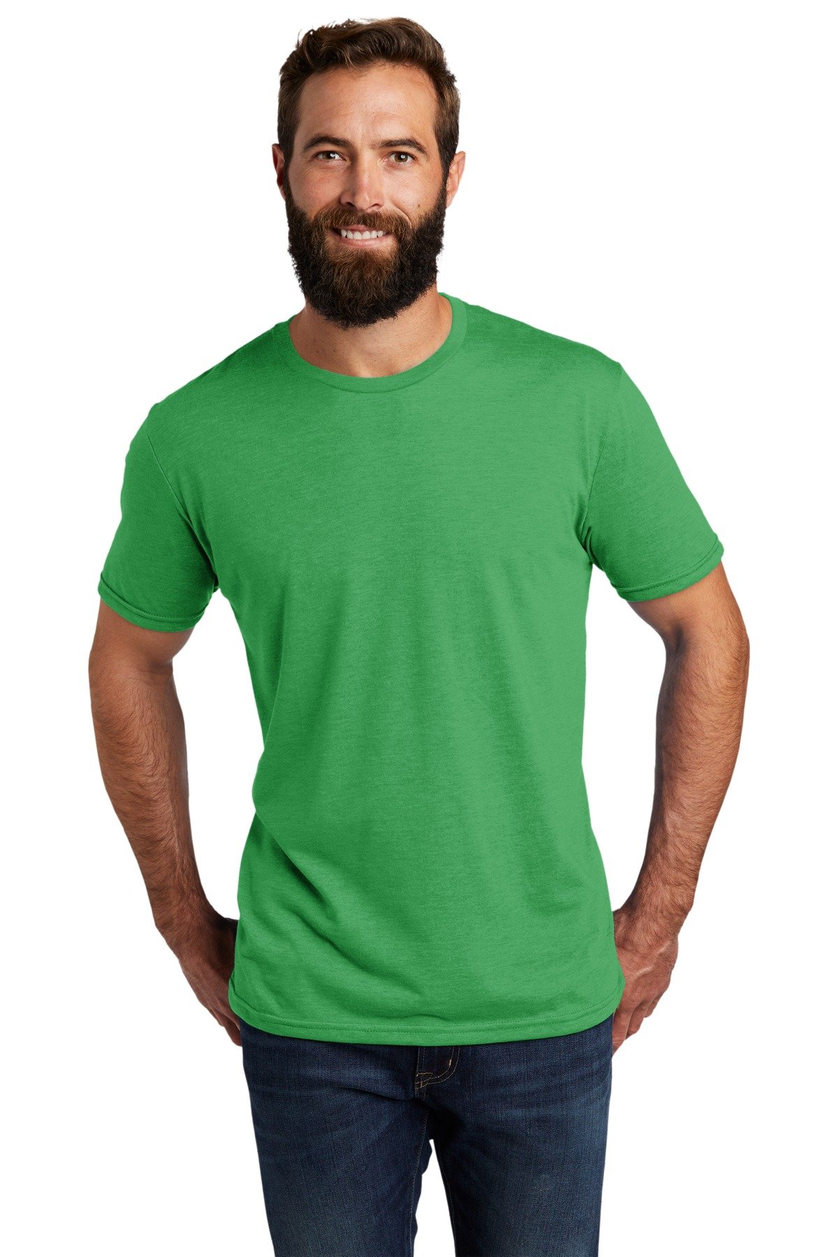 Front view of Unisex Tri-Blend Tee