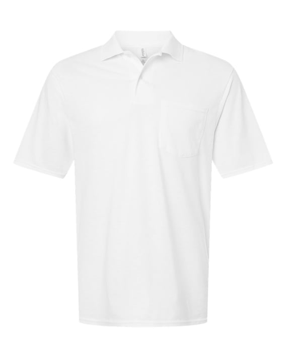 Front view of Dri-Power® Polo With Pocket