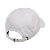 Back view of Adult Peached Cotton Twill Dad Cap