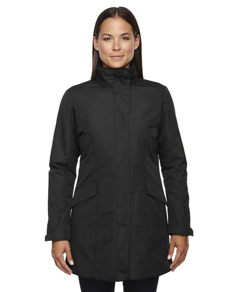 Front view of Ladies' Promote Insulated Car Jacket